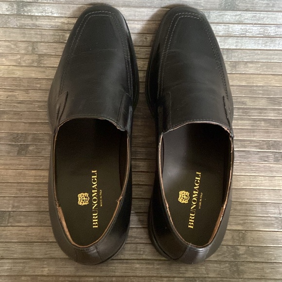 NEW Bruno Magli Men's Raging Leather Slip On Loafers Size 10M - Picture 4 of 10